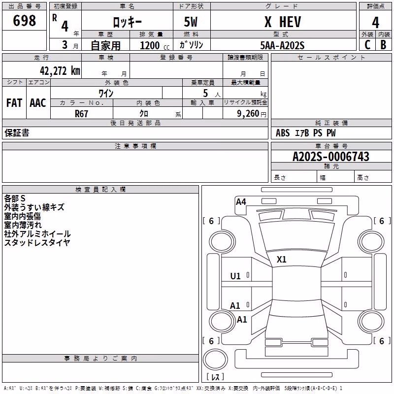 DAIHATSU ROCKY