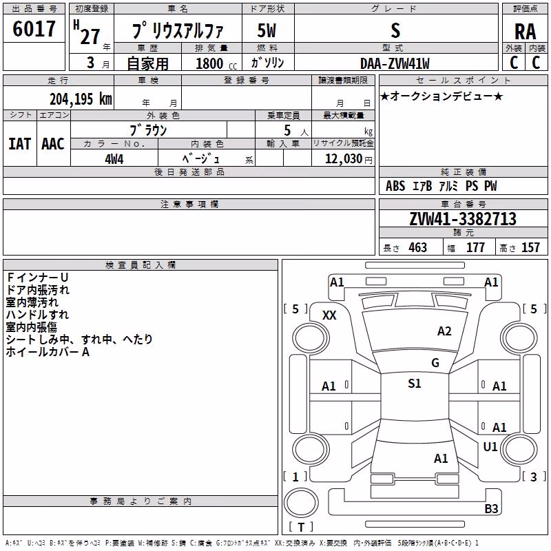 TOYOTA PRIUS ALPHA