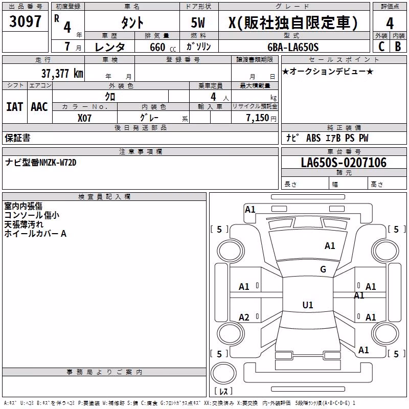 DAIHATSU TANTO