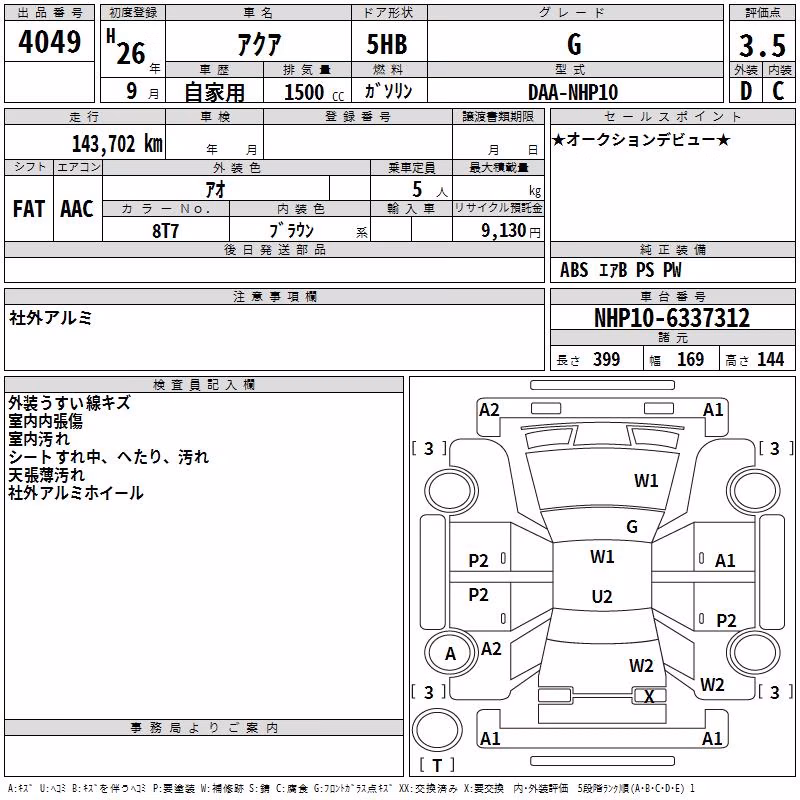 TOYOTA AQUA
