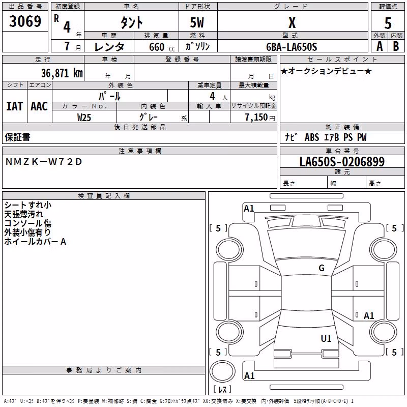 DAIHATSU TANTO