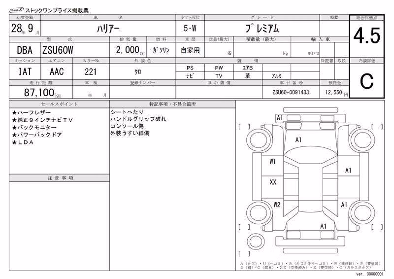 TOYOTA HARRIER