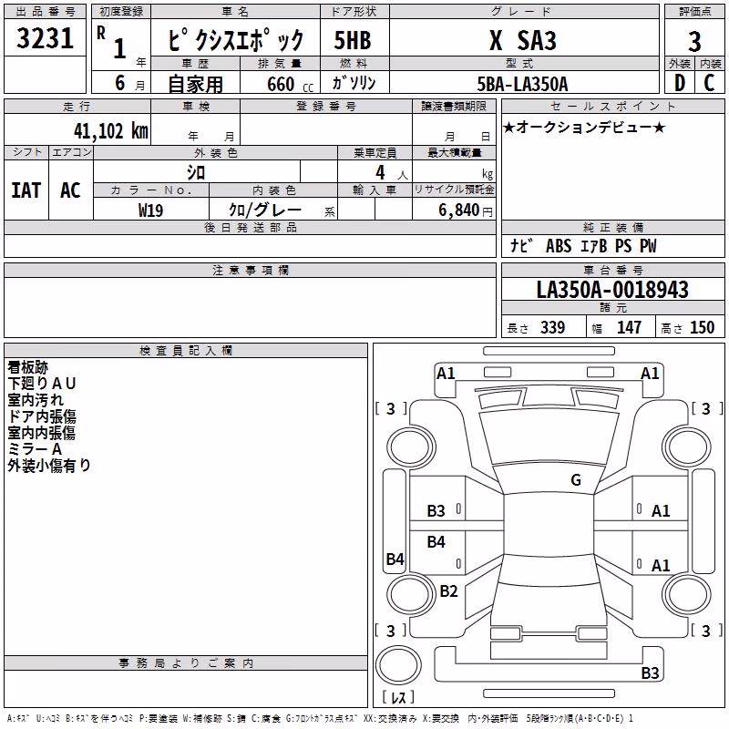 TOYOTA PIXIS EPOCH