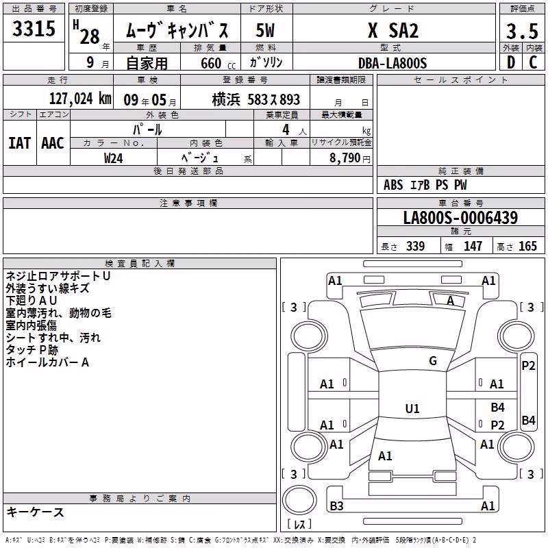 DAIHATSU MOVE CANBUS