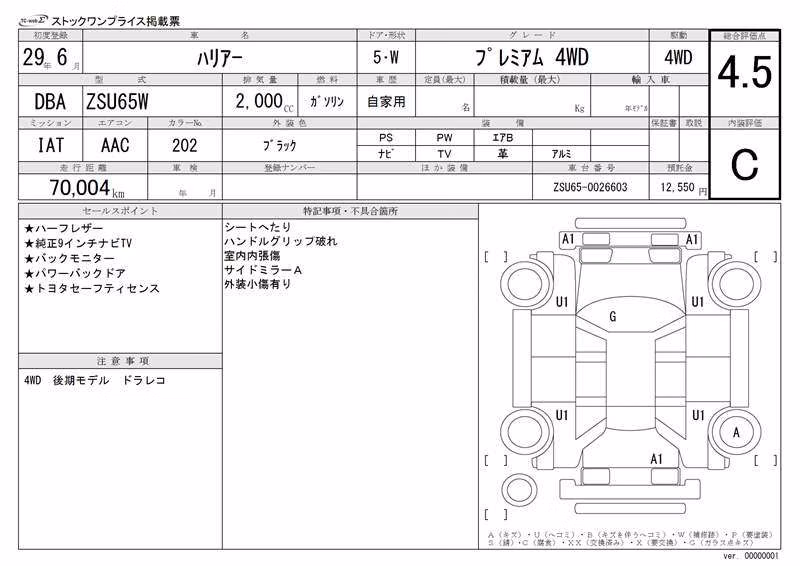 TOYOTA HARRIER