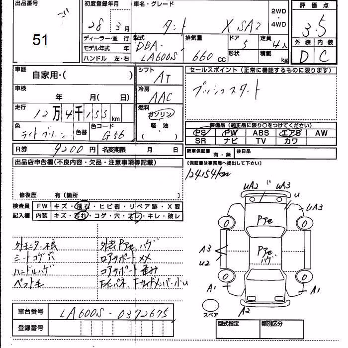 DAIHATSU TANTO
