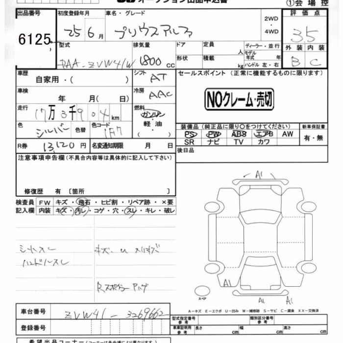 TOYOTA PRIUS ALPHA