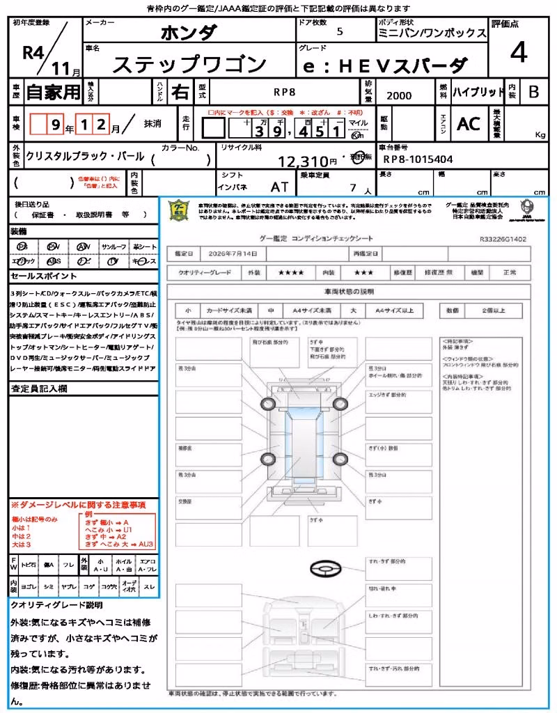 HONDA STEPWGN