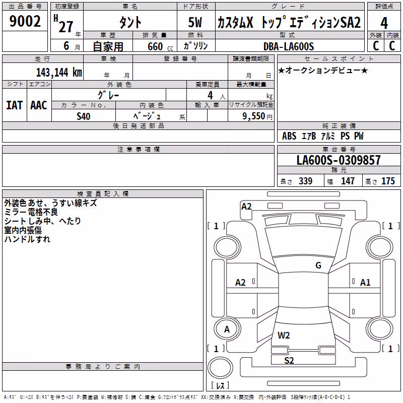 DAIHATSU TANTO