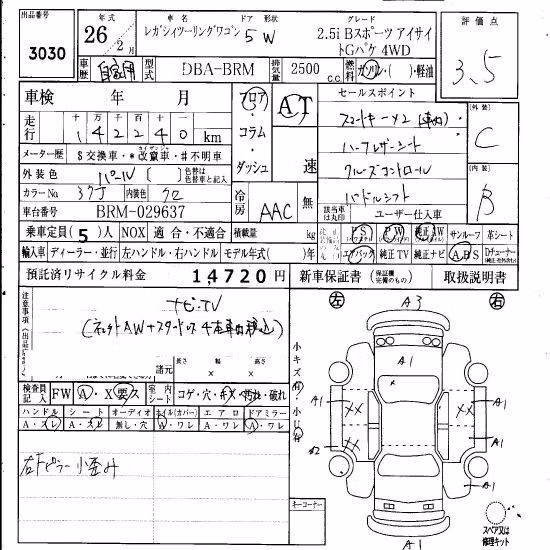 SUBARU LEGACY