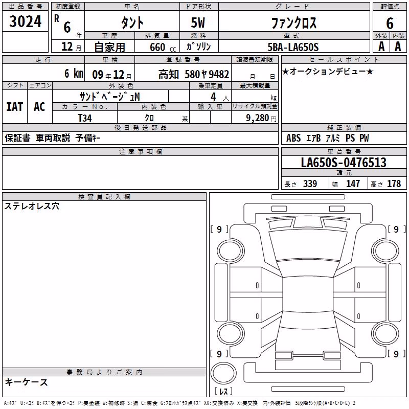 DAIHATSU TANTO