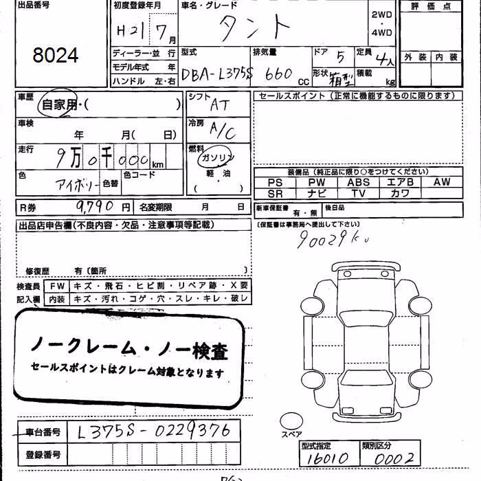 DAIHATSU TANTO