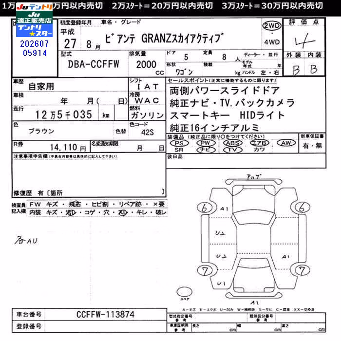 MAZDA BIANTE