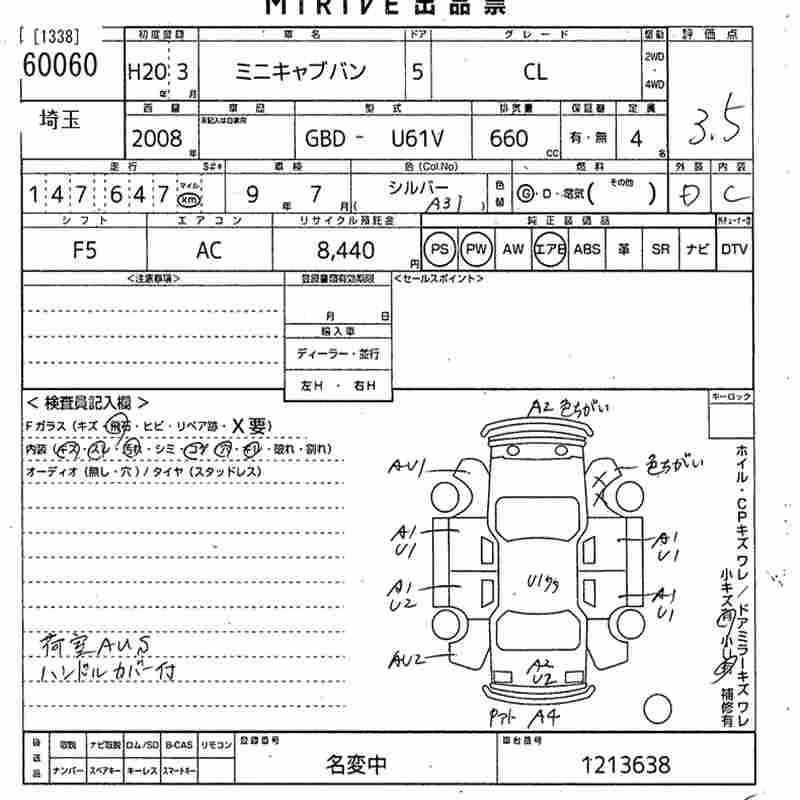 MITSUBISHI MINICAB