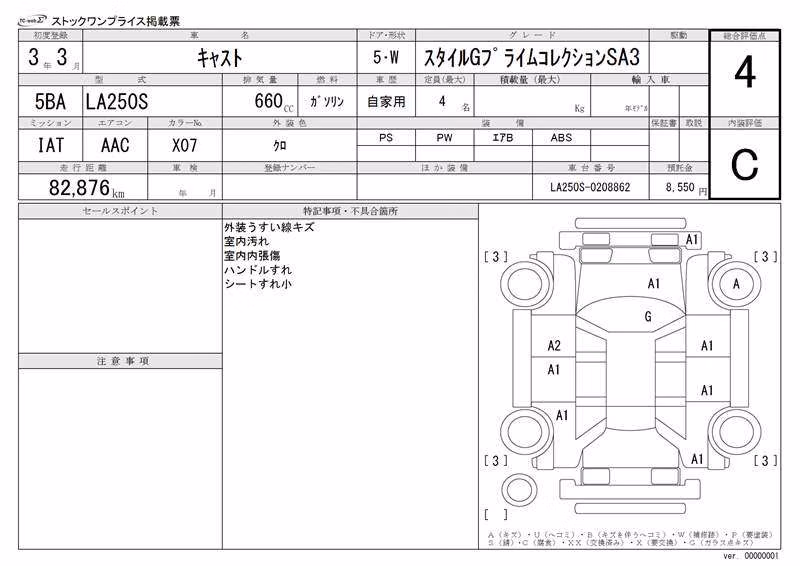 DAIHATSU CAST
