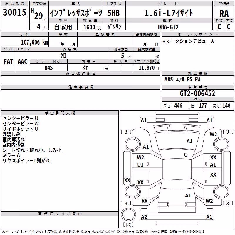 SUBARU IMPREZA