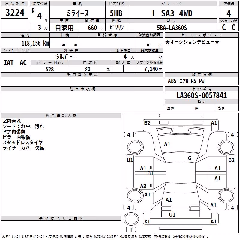 DAIHATSU MIRA E:S