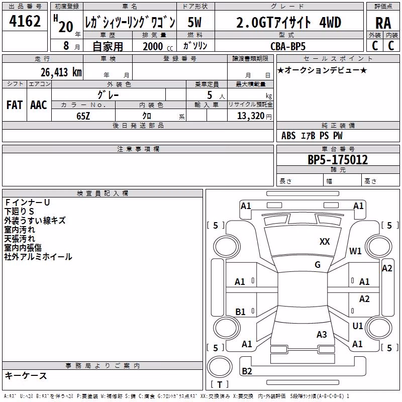 SUBARU LEGACY