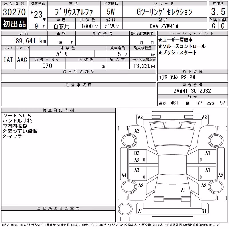 TOYOTA PRIUS ALPHA