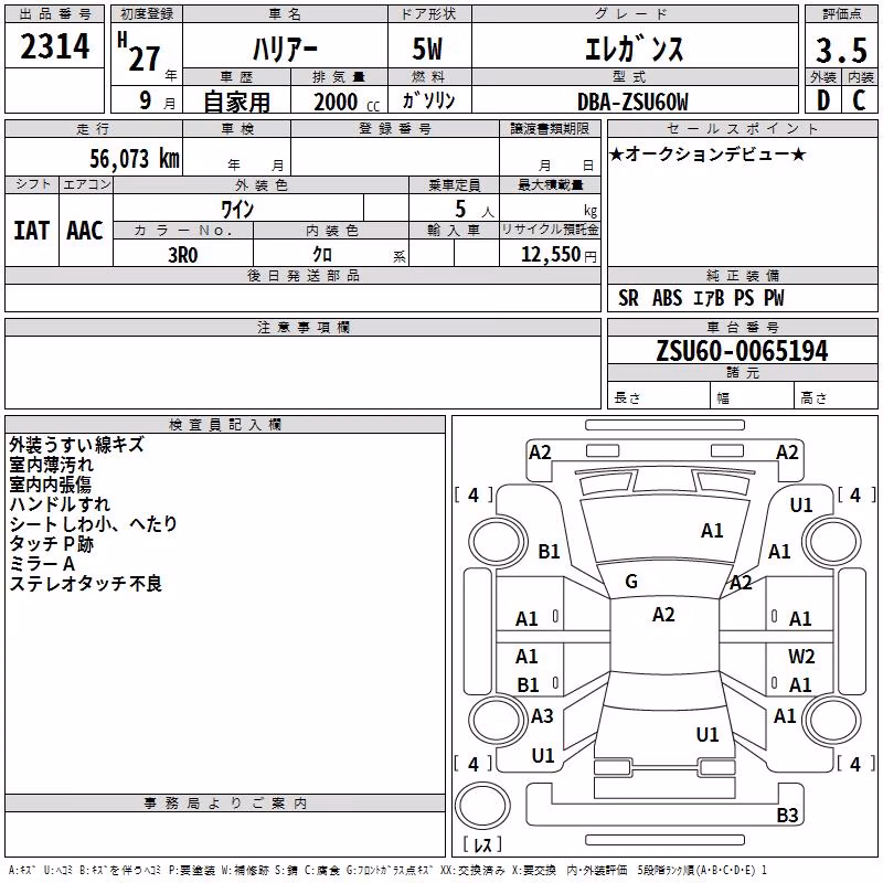 TOYOTA HARRIER