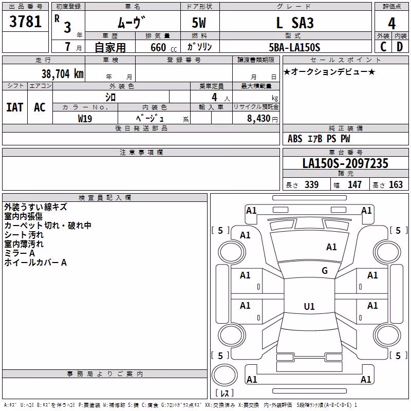 DAIHATSU MOVE