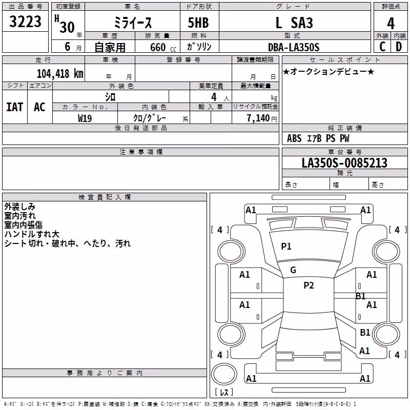 DAIHATSU MIRA E:S