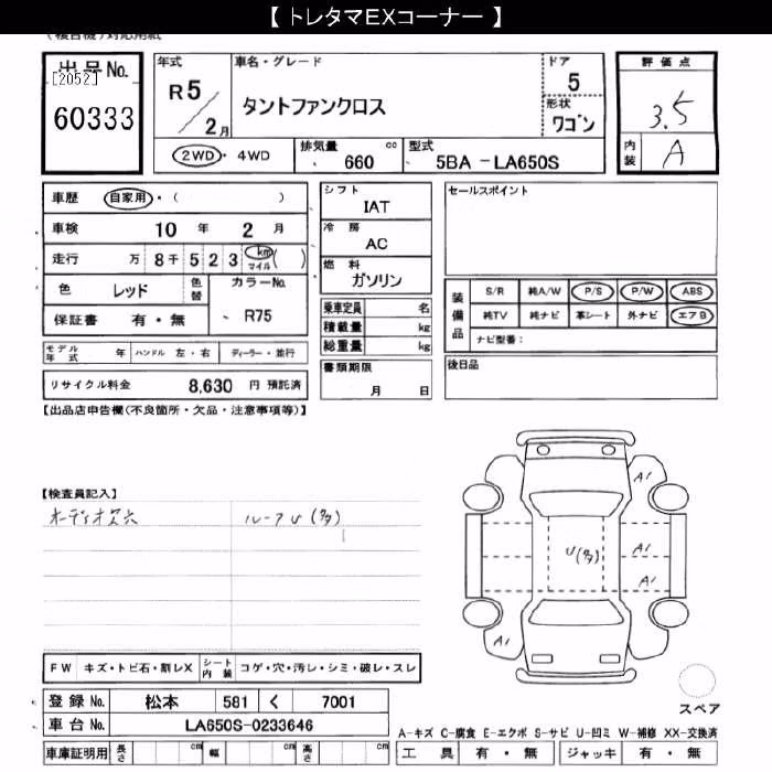 DAIHATSU TANTO