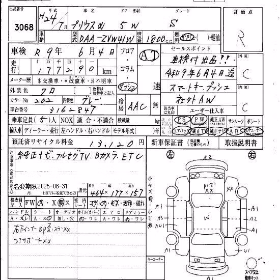 TOYOTA PRIUS ALPHA