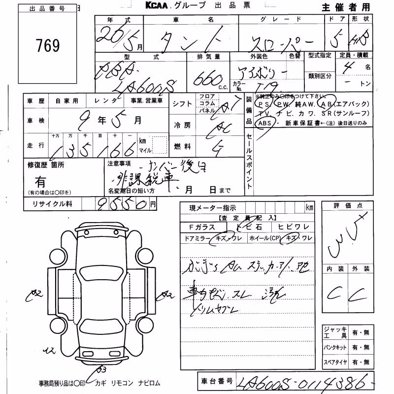 DAIHATSU TANTO