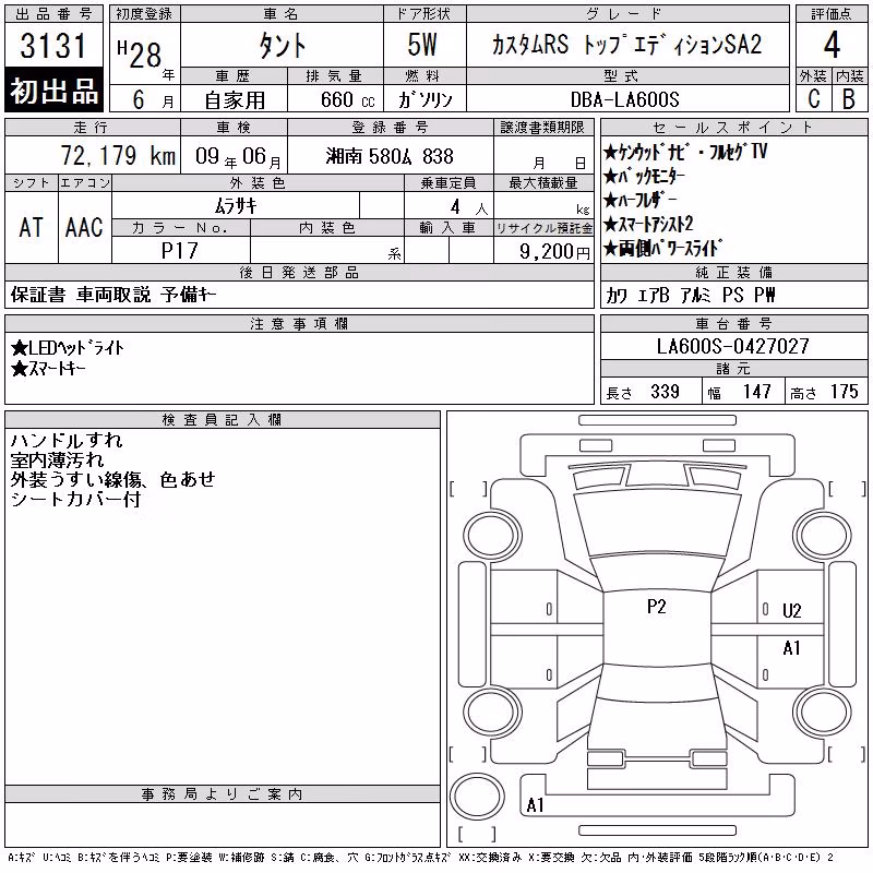 DAIHATSU TANTO