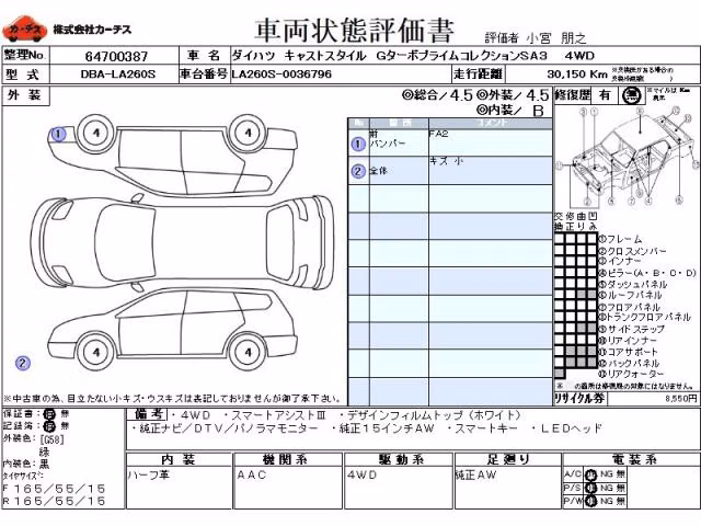 DAIHATSU CAST