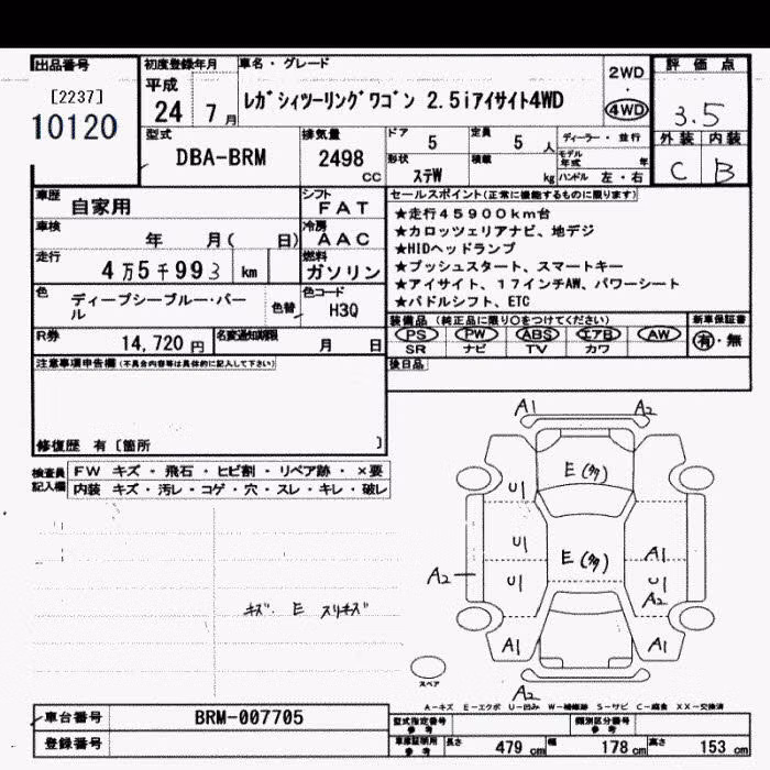 SUBARU LEGACY