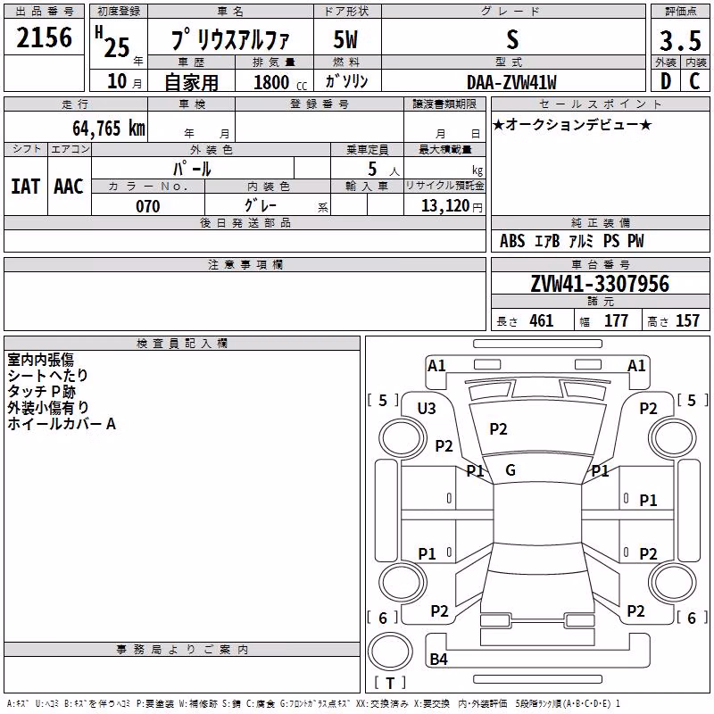 TOYOTA PRIUS ALPHA