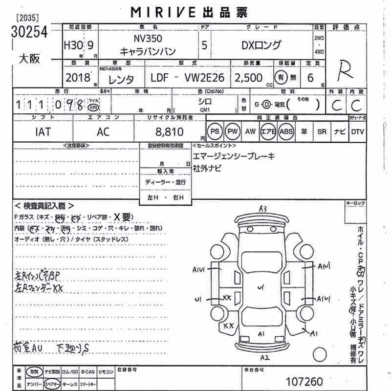 NISSAN NV350 CARAVAN