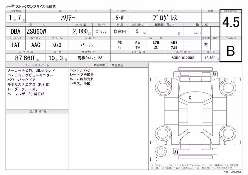 TOYOTA HARRIER