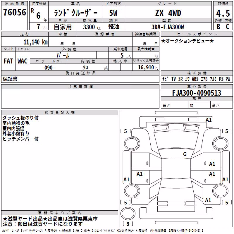TOYOTA LAND CRUISER