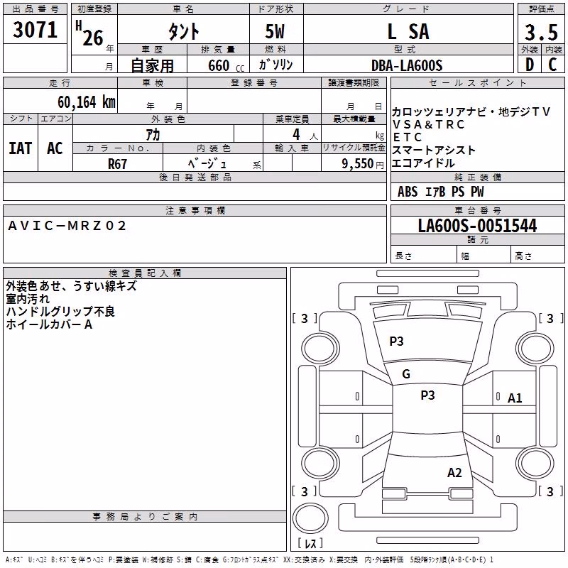DAIHATSU TANTO