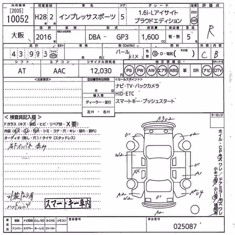 SUBARU IMPREZA
