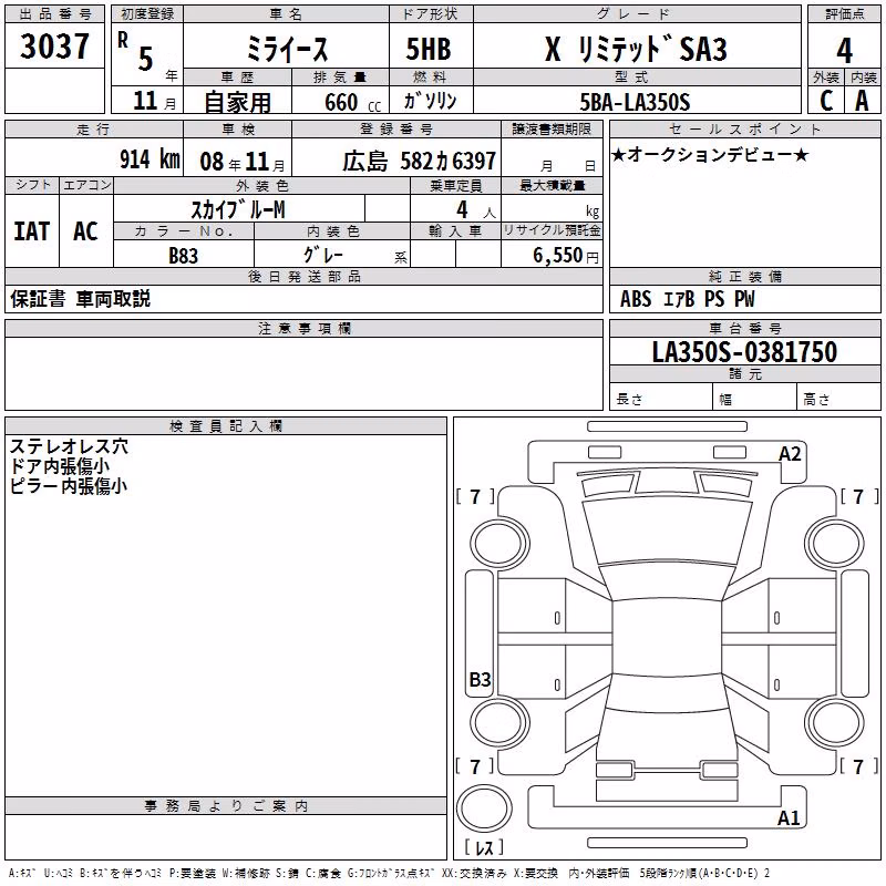 DAIHATSU MIRA E:S