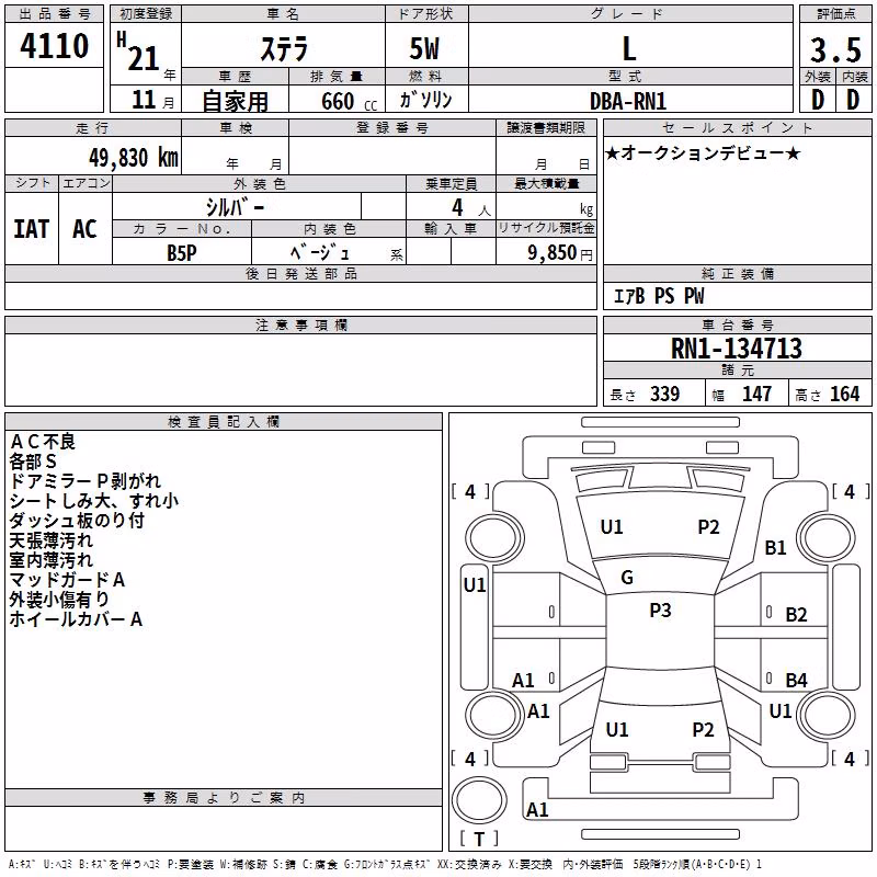 SUBARU STELLA