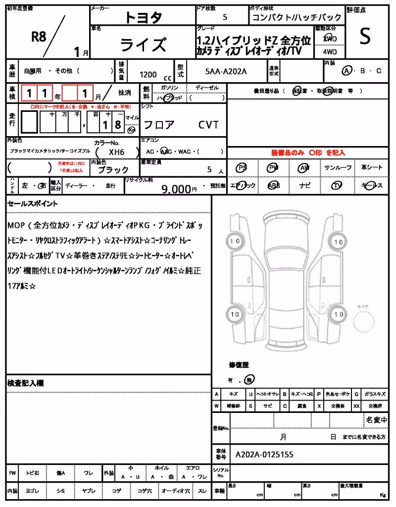 TOYOTA RAIZE