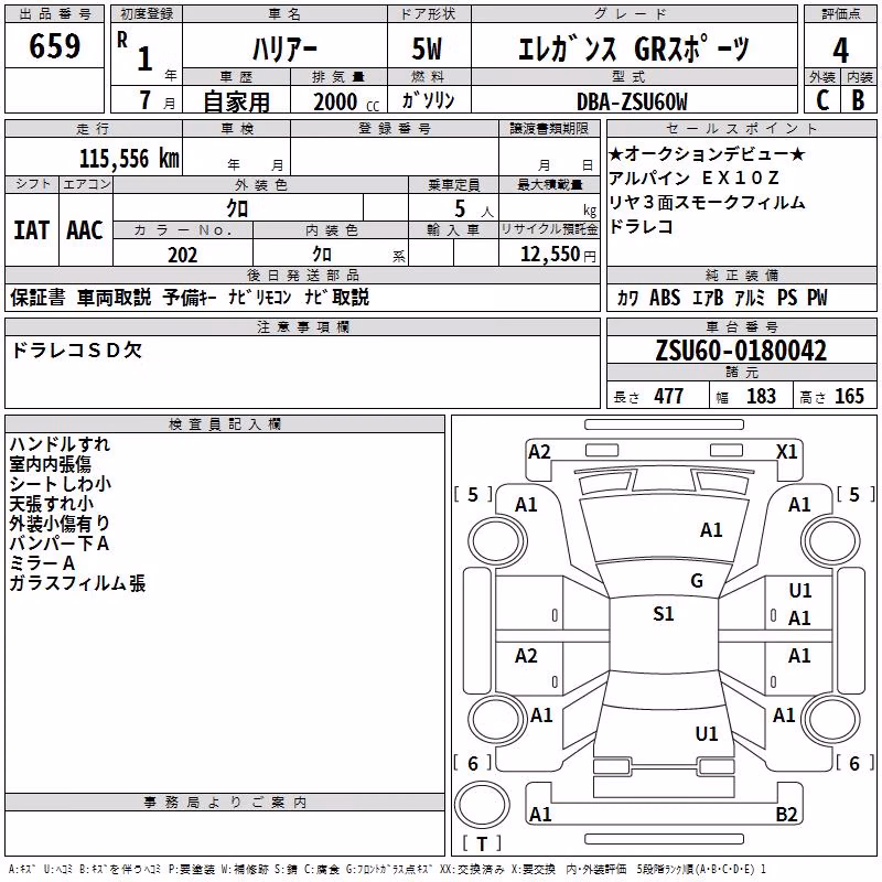 TOYOTA HARRIER