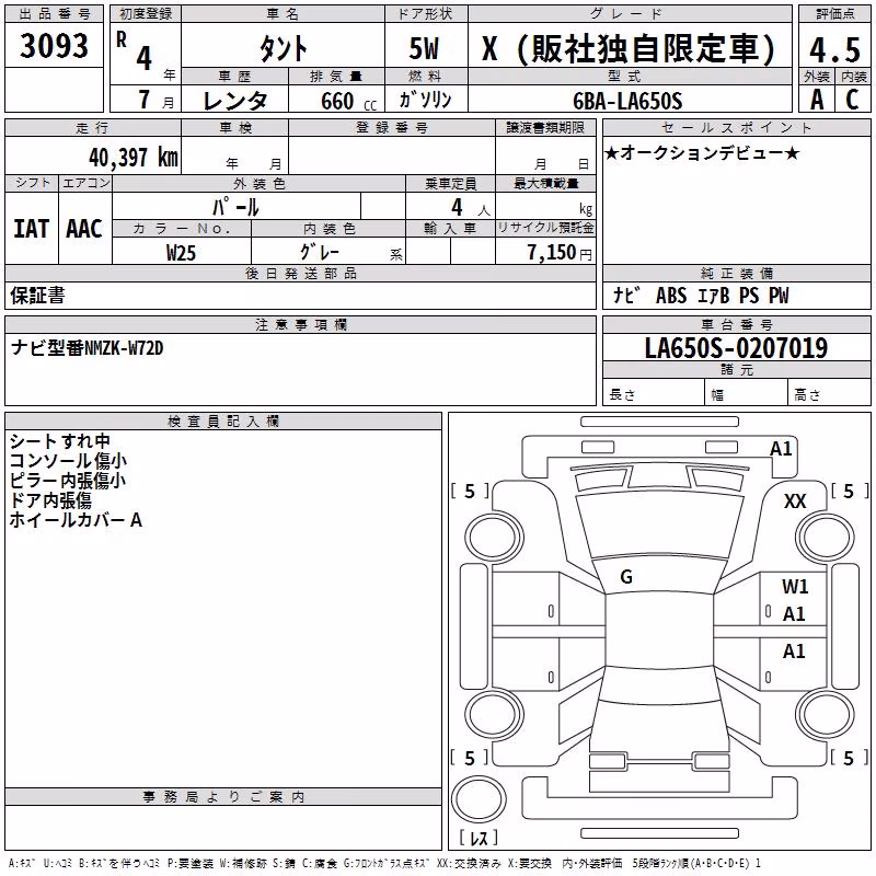 DAIHATSU TANTO