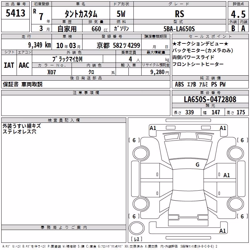 DAIHATSU TANTO