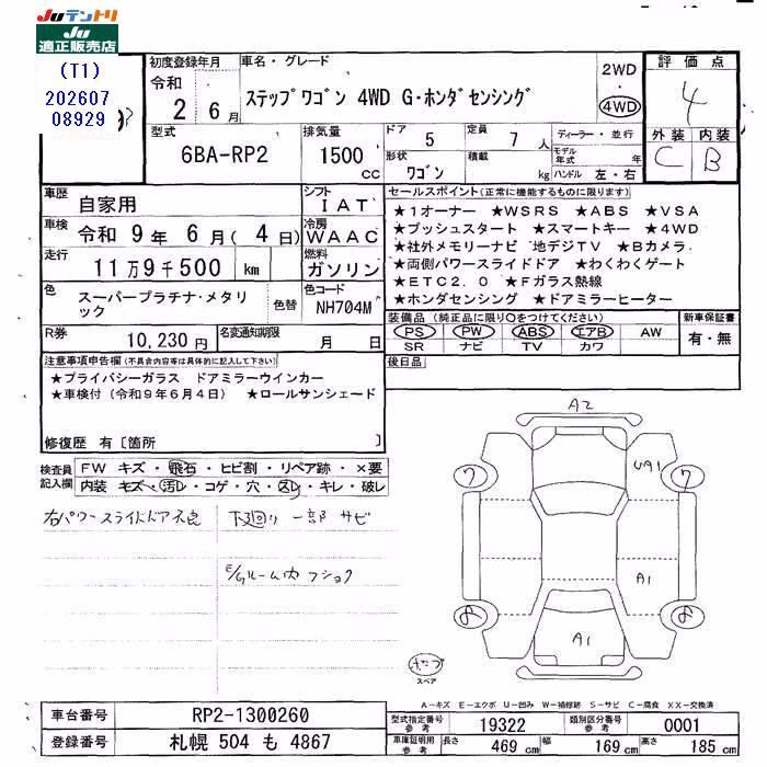 HONDA STEPWGN