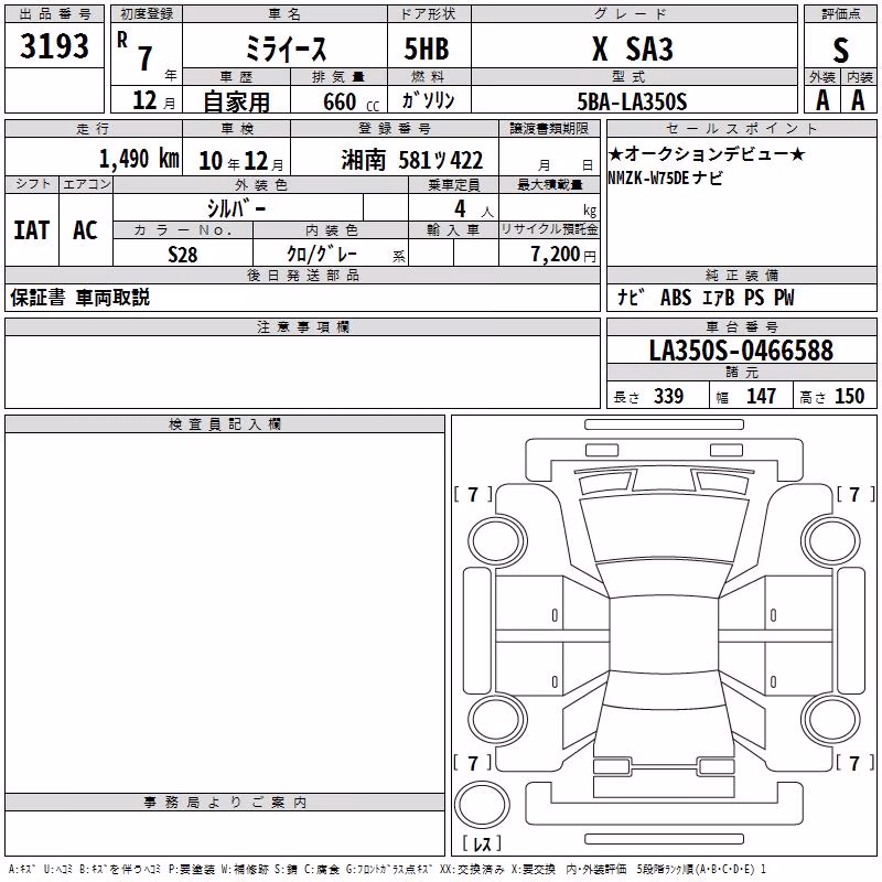 DAIHATSU MIRA E:S