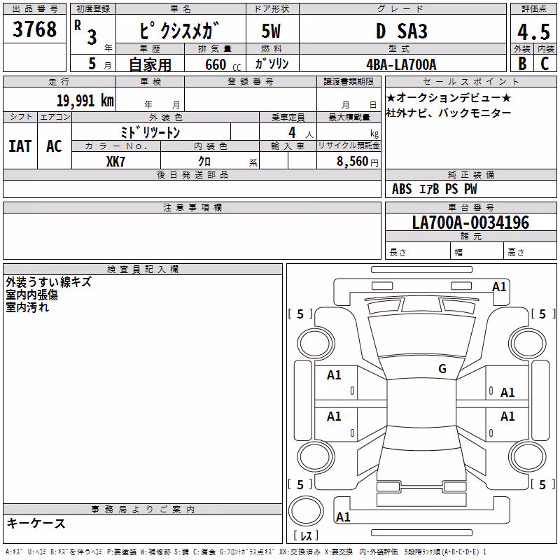 TOYOTA PIXIS MEGA
