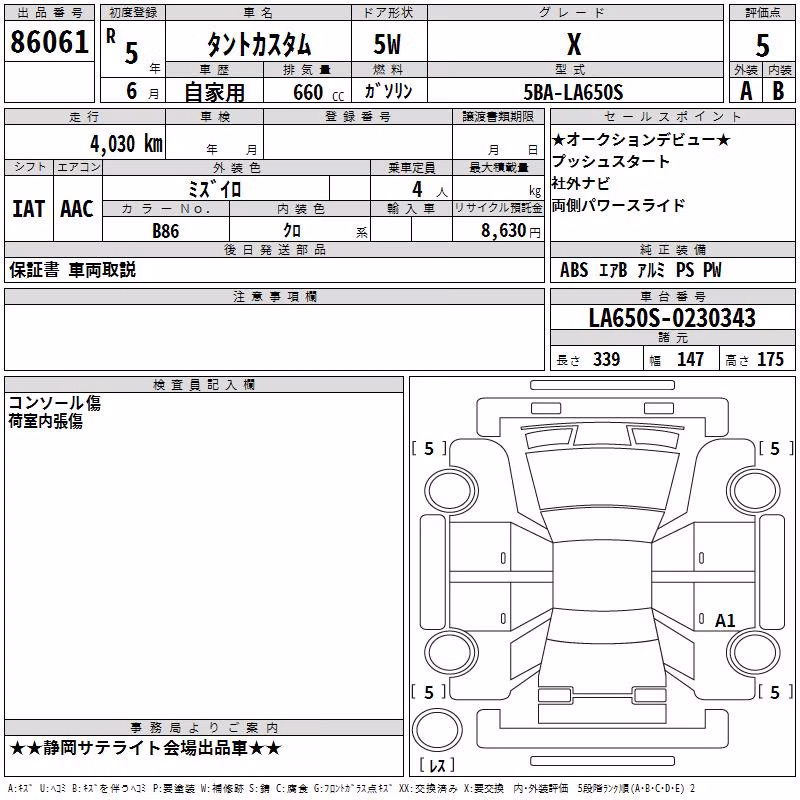 DAIHATSU TANTO