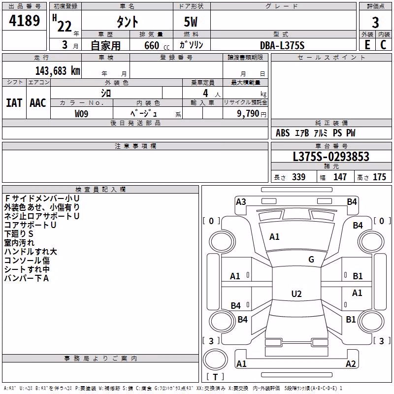 DAIHATSU TANTO