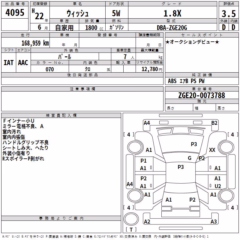TOYOTA WISH